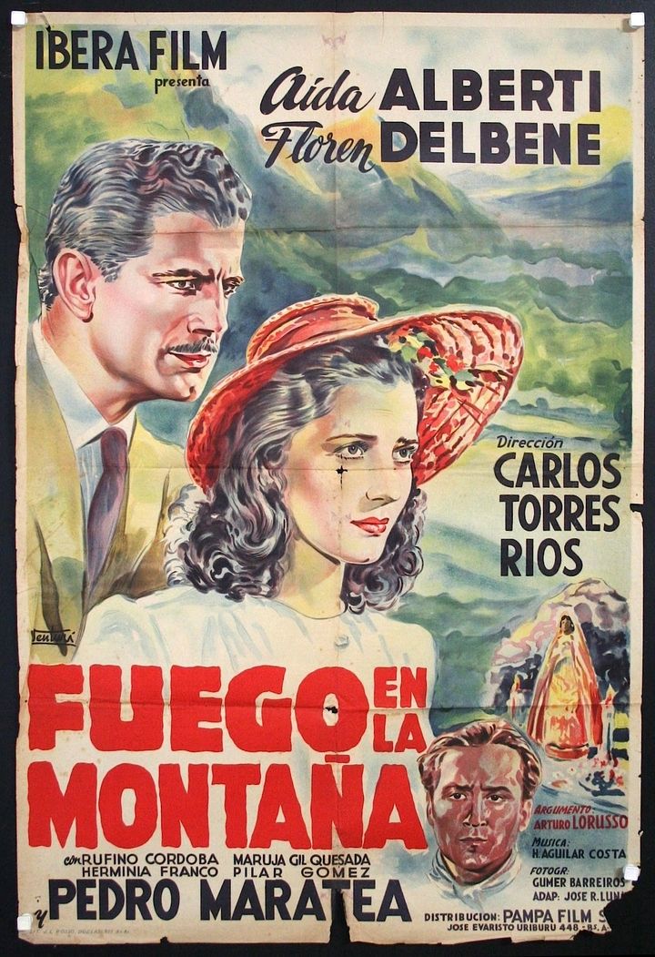 Fuego En La Montaña (1943) Poster