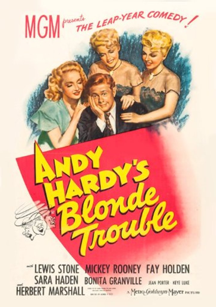 Andy Hardy's Blonde Trouble (1944) Poster