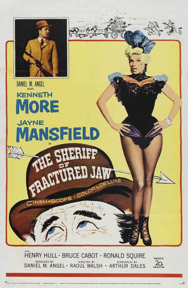 The Sheriff Of Fractured Jaw (1958) Poster