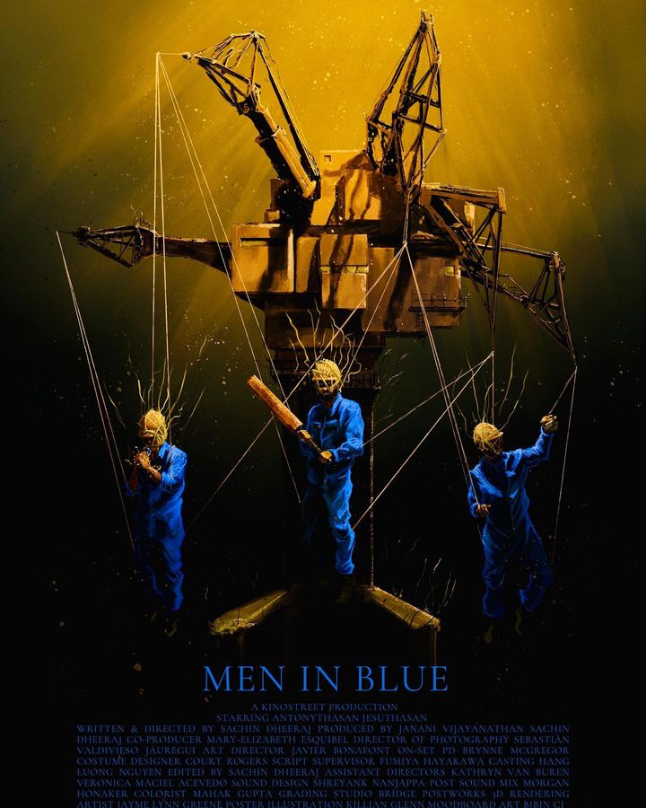 Men In Blue (2022) Poster