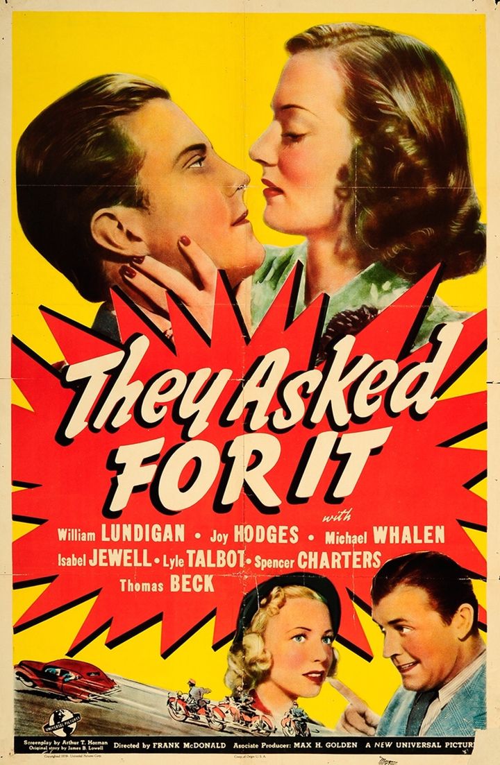 They Asked For It (1939) Poster