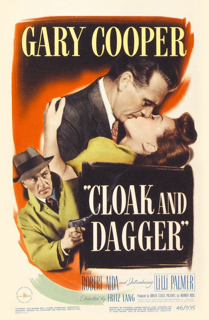 Cloak And Dagger (1946) Poster