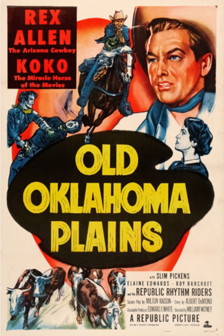 Old Oklahoma Plains (1952) Poster