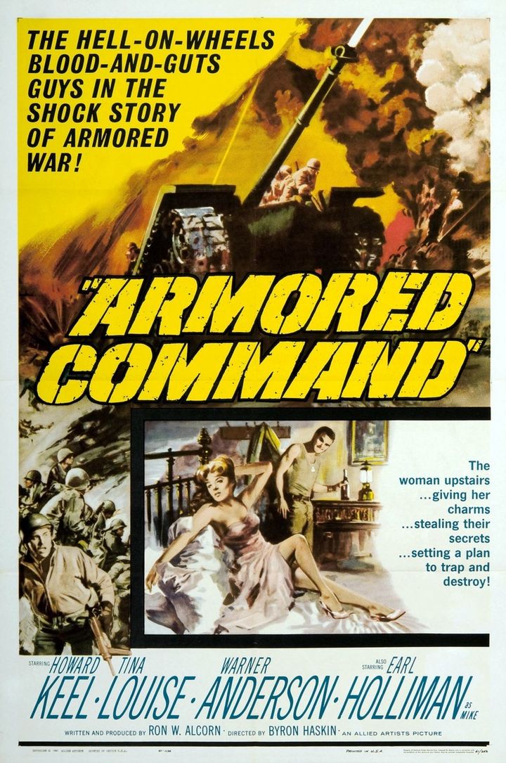 Armored Command (1961) Poster