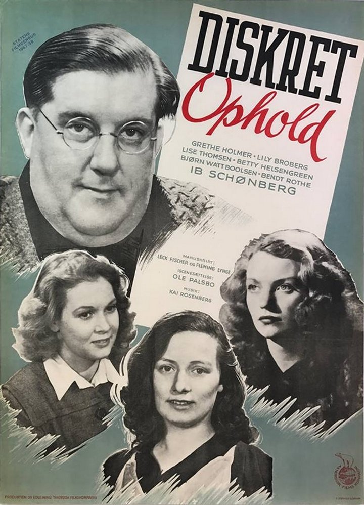 Diskret Ophold (1946) Poster