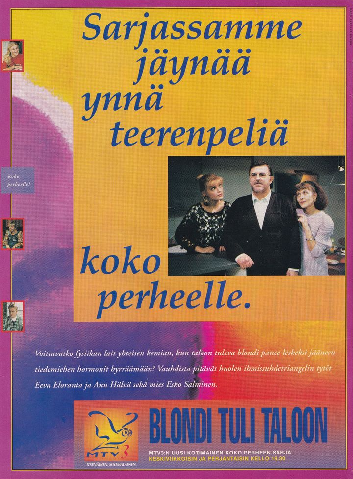 Blondi Tuli Taloon (1994) Poster