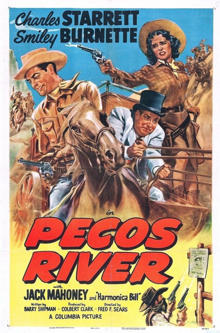 Pecos River (1951) Poster