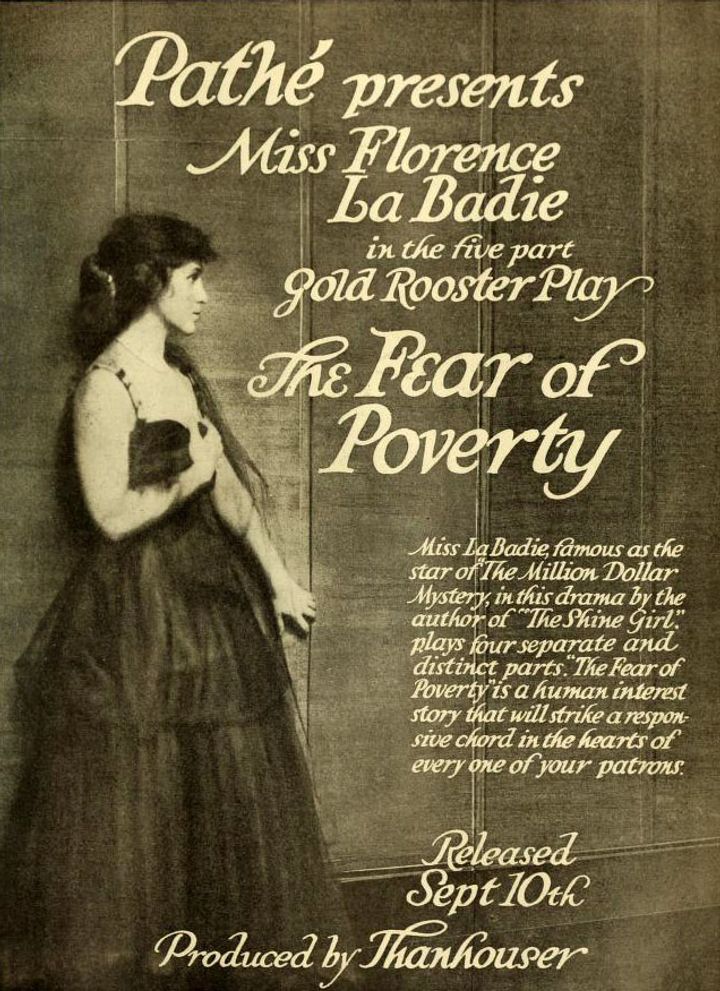 The Fear Of Poverty (1916) Poster