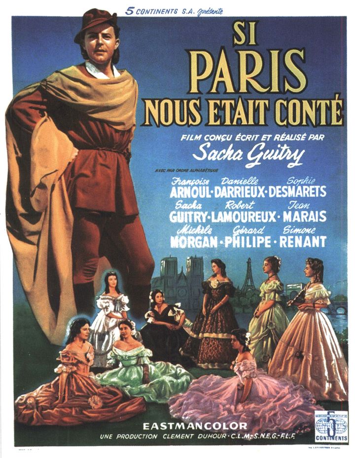 Si Paris Nous Était Conté (1956) Poster