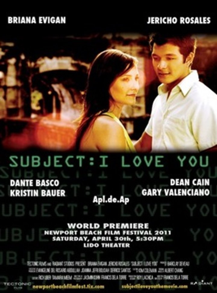 Subject: I Love You (2011) Poster