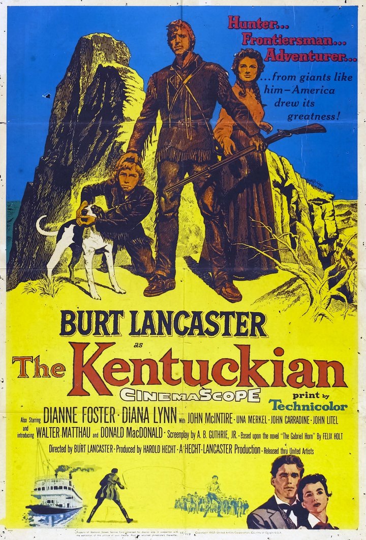 The Kentuckian (1955) Poster