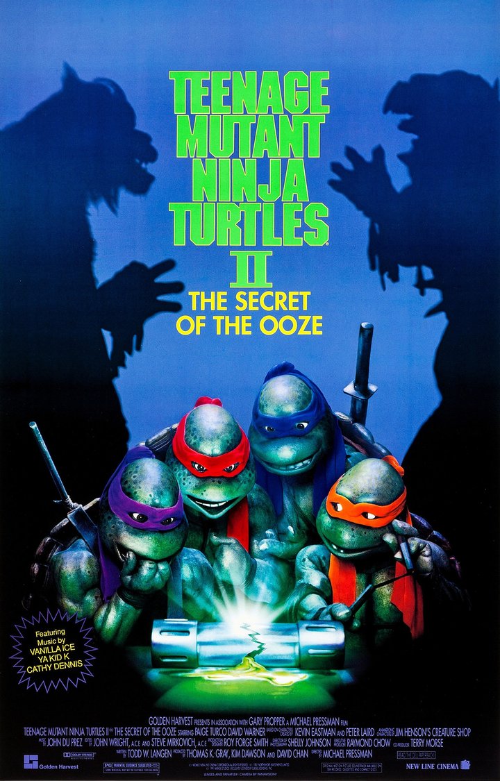 Teenage Mutant Ninja Turtles Ii: The Secret Of The Ooze (1991) Poster