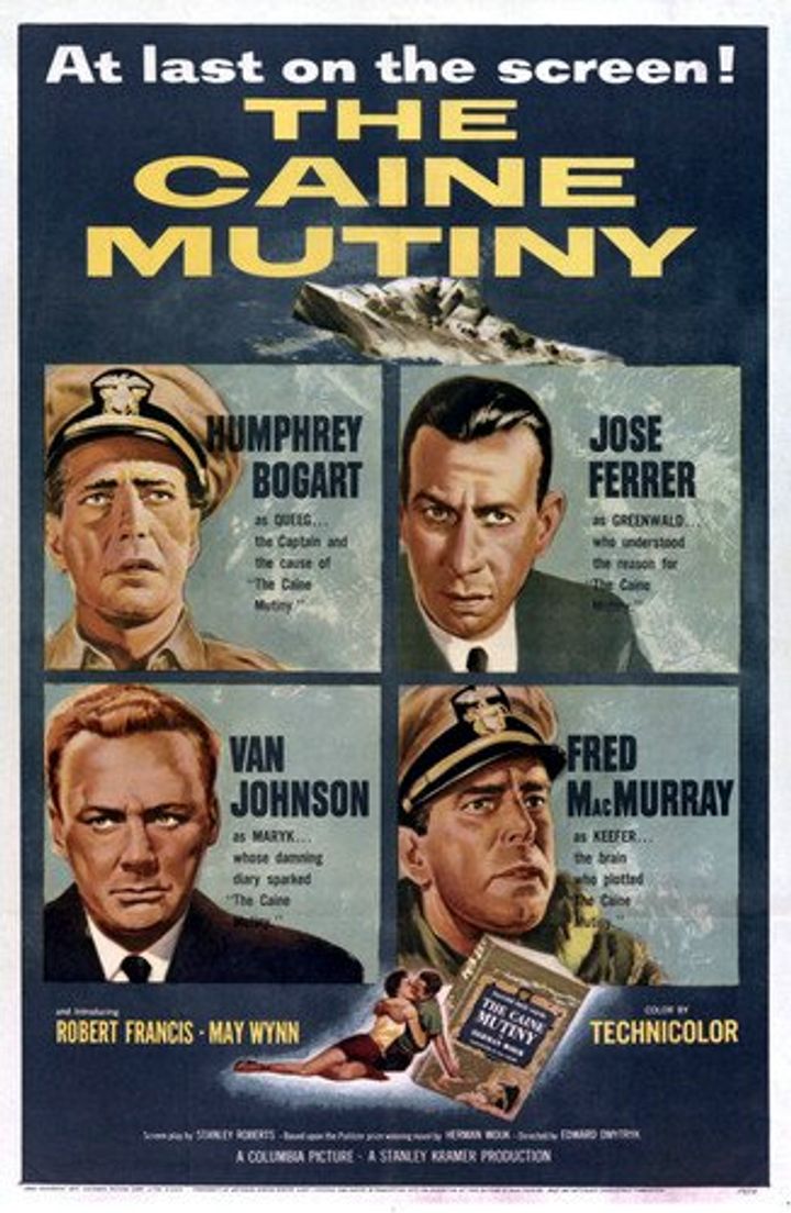 The Caine Mutiny (1954) Poster