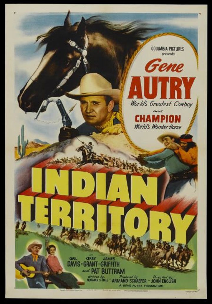 Indian Territory (1950) Poster