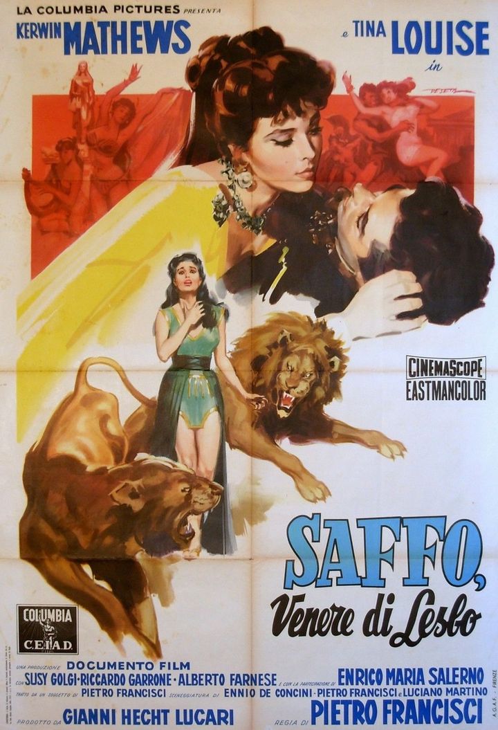 Saffo - Venere Di Lesbo (1960) Poster