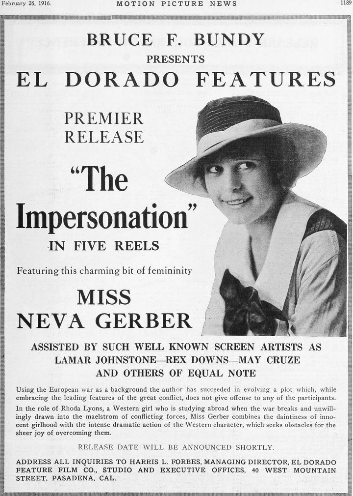 The Impersonation (1916) Poster