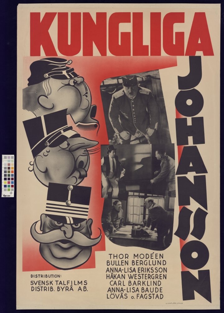 Kungliga Johansson (1934) Poster