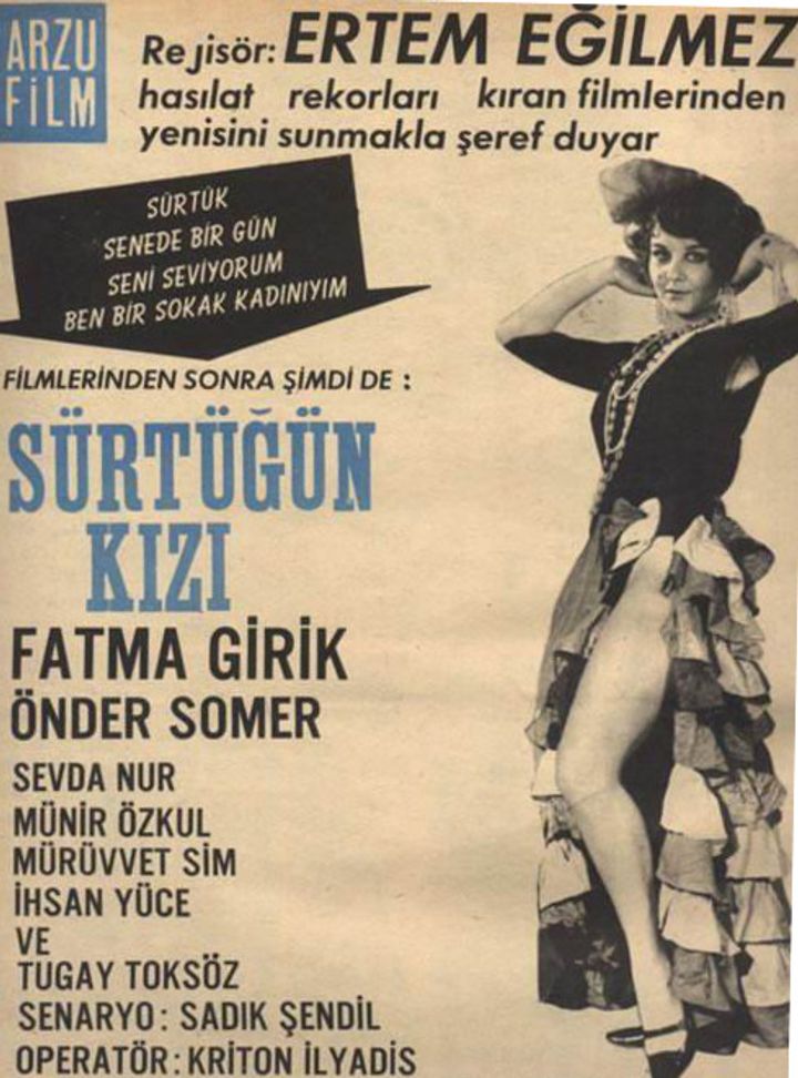 Sürtügün Kizi (1967) Poster