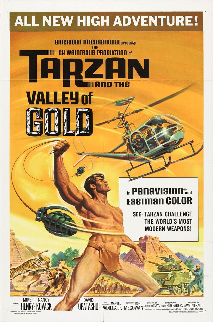 Tarzan And The Valley Of Gold (1966) Poster