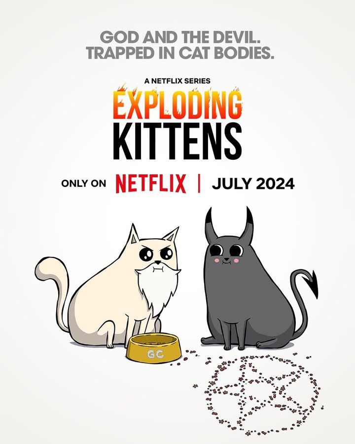 Exploding Kittens (2024) Poster