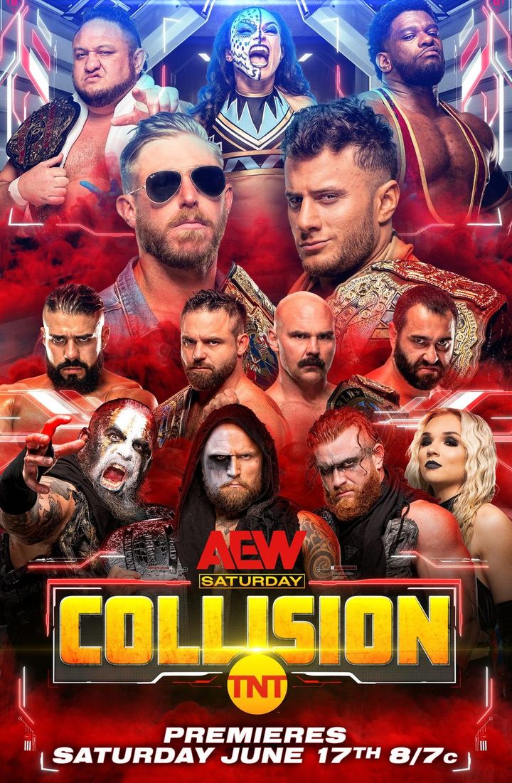 Aew Collision (2023) Poster