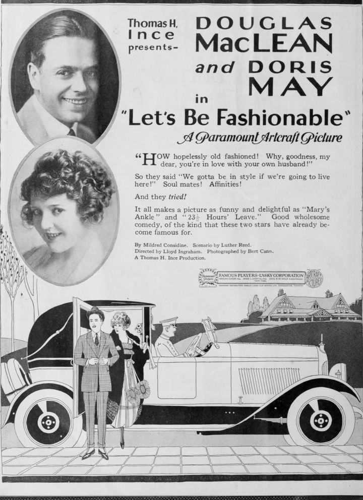 Let's Be Fashionable (1920) Poster