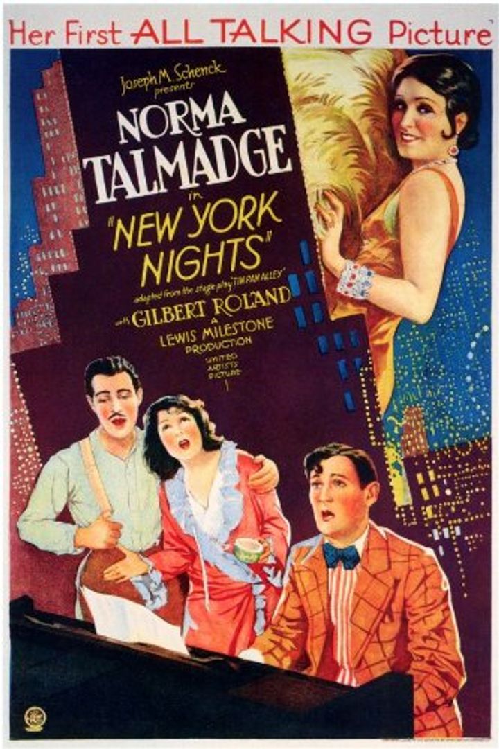 New York Nights (1929) Poster