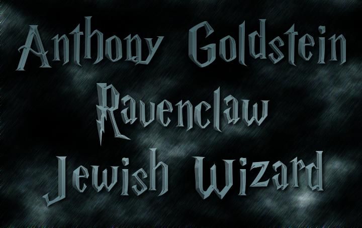 Anthony Goldstein, Ravenclaw, Jewish Wizard (2017) Poster