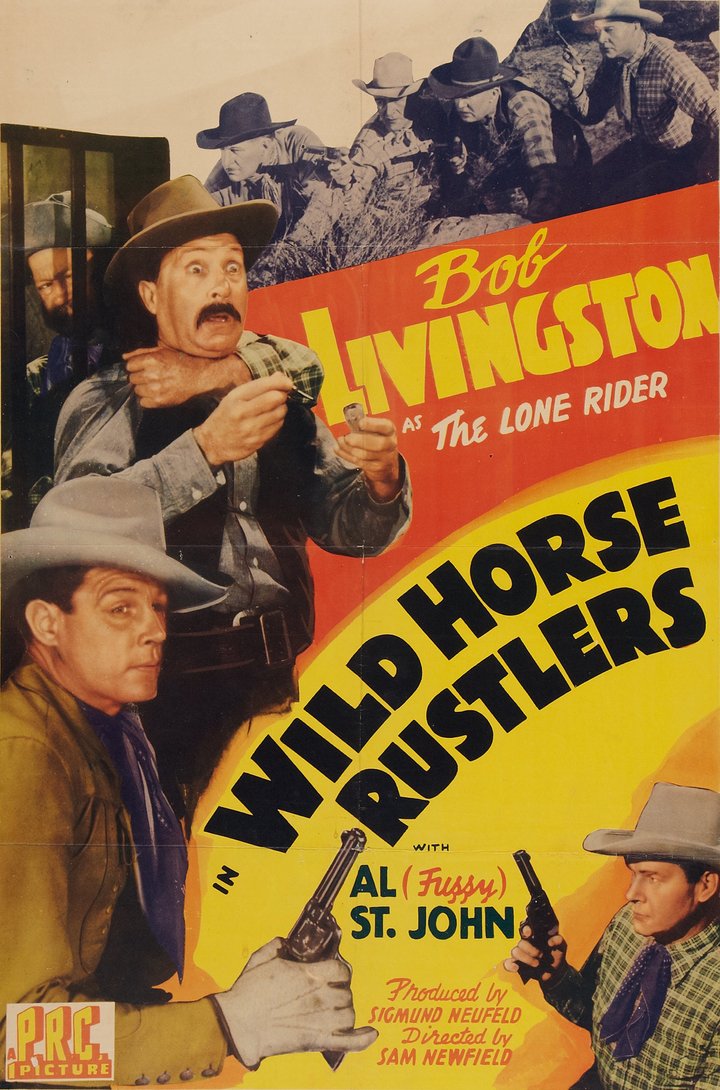 Wild Horse Rustlers (1943) Poster