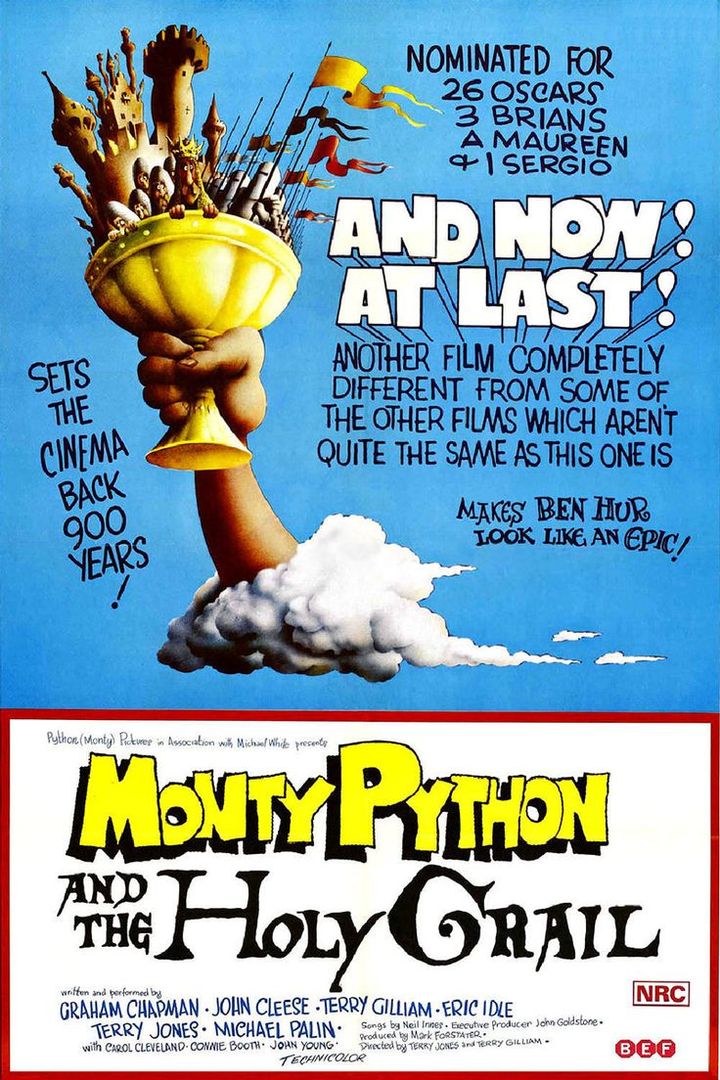 Monty Python And The Holy Grail (1975) Poster