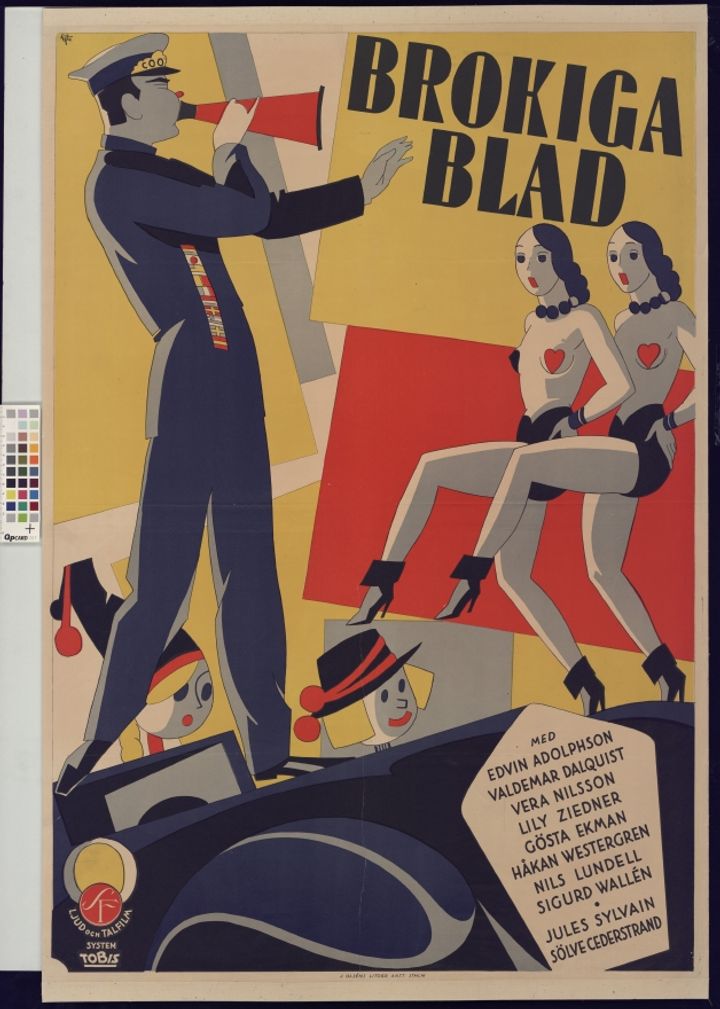 Brokiga Blad (1931) Poster