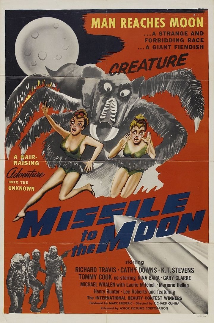 Missile To The Moon (1958) Poster