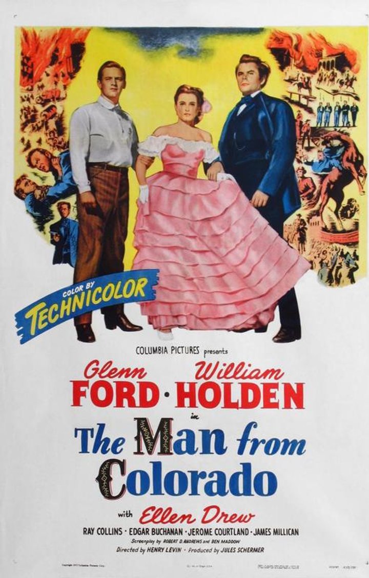 The Man From Colorado (1948) Poster