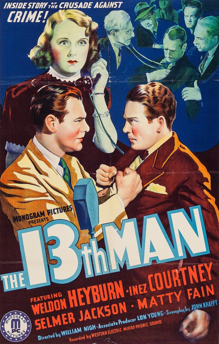 The 13th Man (1937) Poster