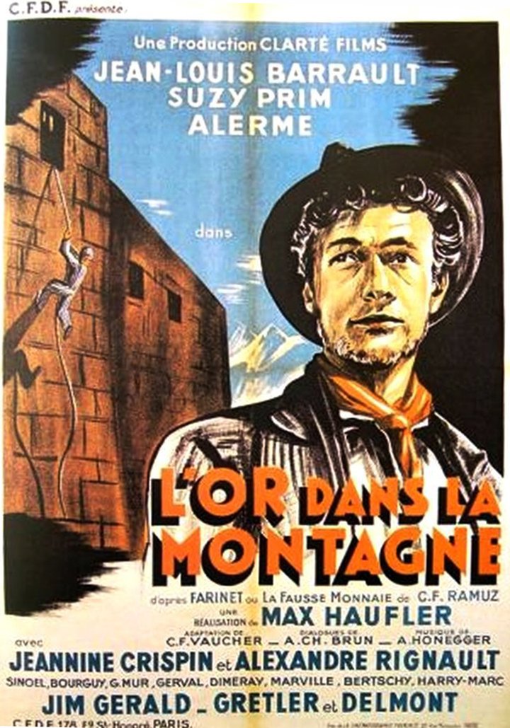 Farinet Ou L'or Dans La Montagne (1939) Poster