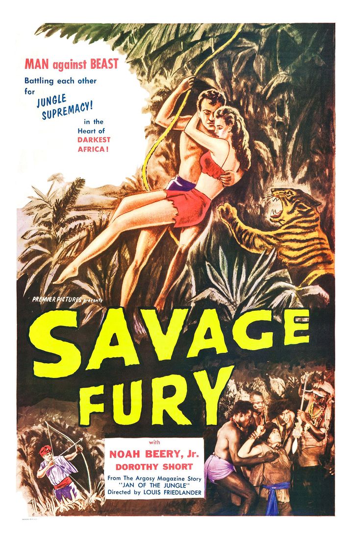 Savage Fury (1956) Poster