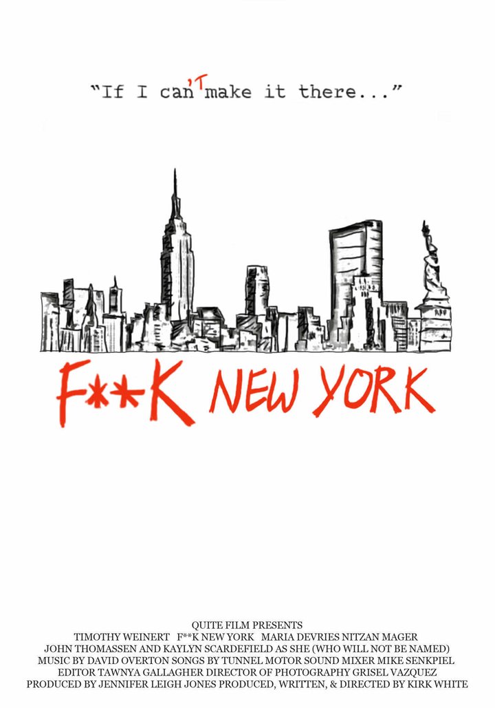 F**k New York (2013) Poster