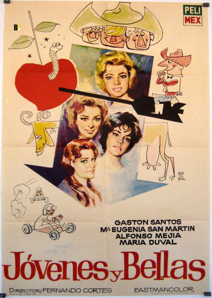 Jóvenes Y Bellas (1962) Poster