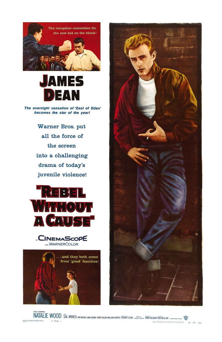 Rebel Without A Cause (1955) Poster