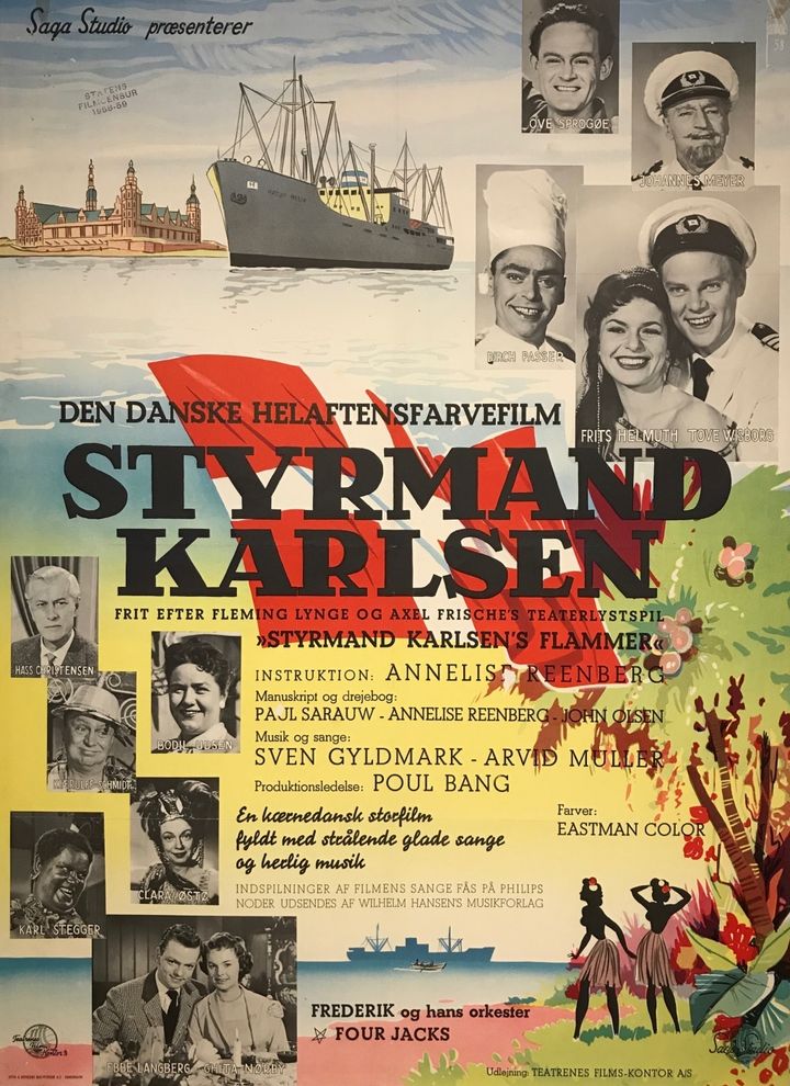 Styrmand Karlsen (1958) Poster