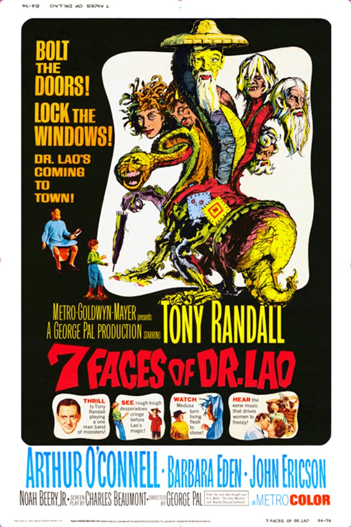 7 Faces Of Dr. Lao (1964) Poster