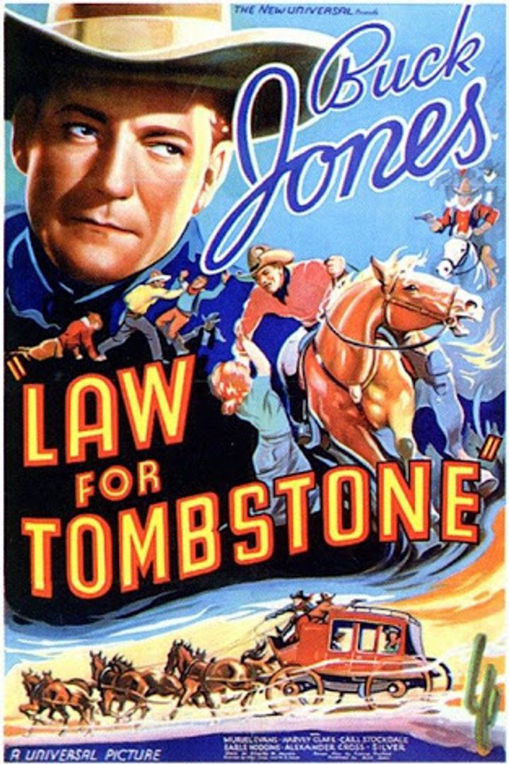 Law For Tombstone (1937) Poster