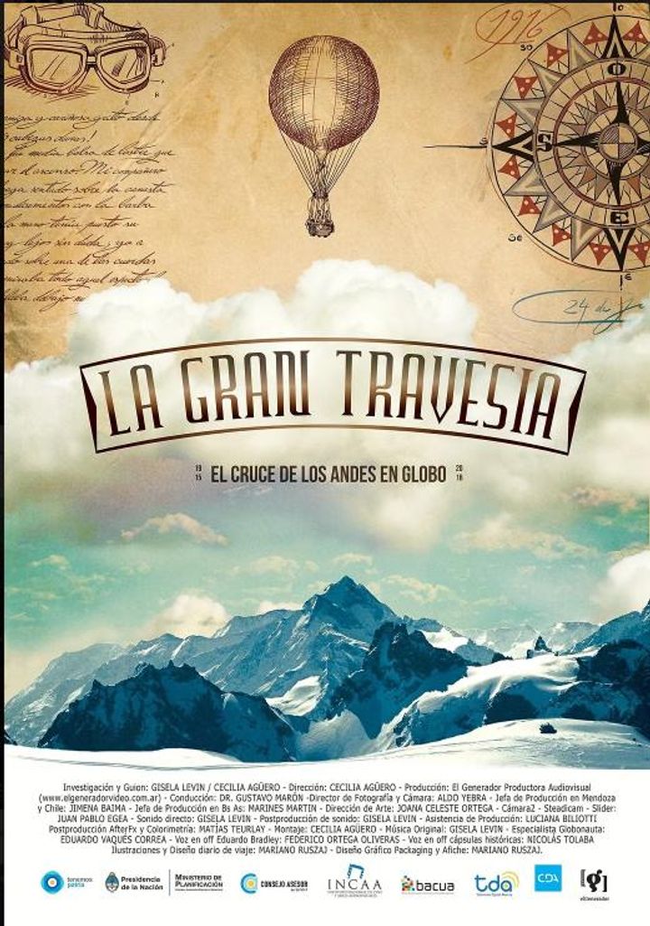 La Gran Travesia, El Cruce De Los Andes En Globo (2019) Poster