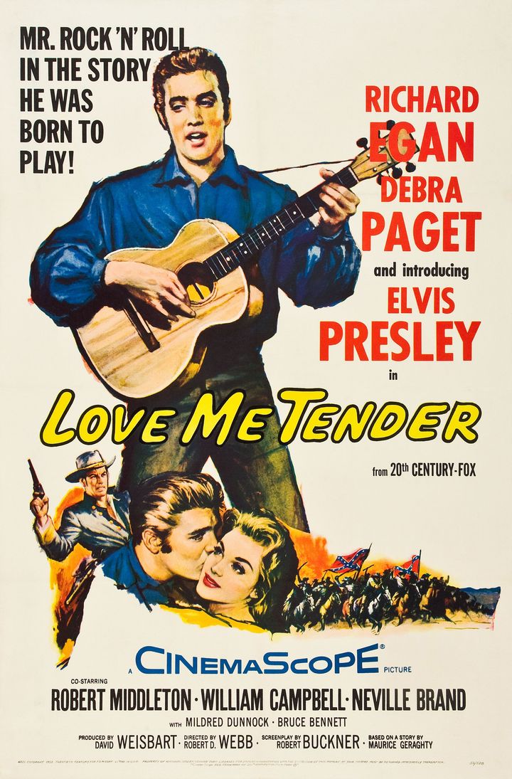 Love Me Tender (1956) Poster