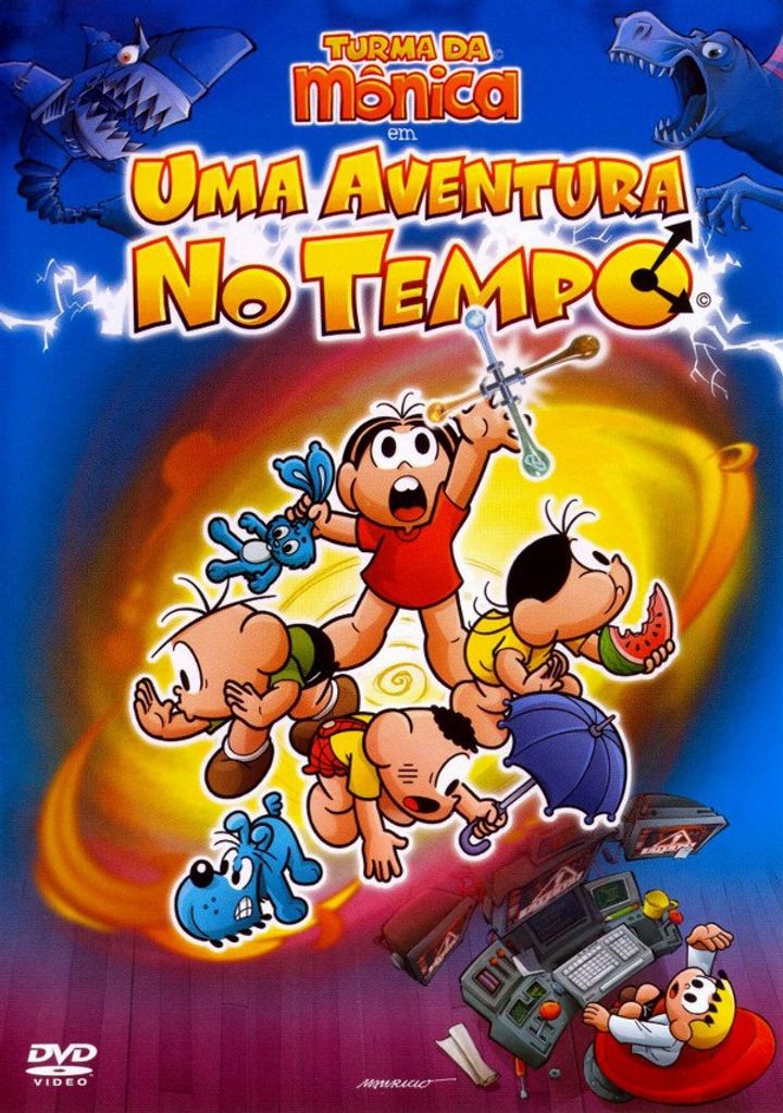 Turma Da Mônica Em Uma Aventura No Tempo (2007) Poster