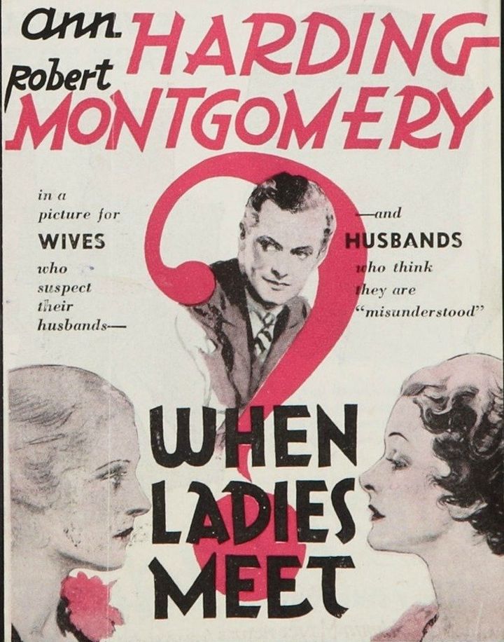 When Ladies Meet (1933) Poster