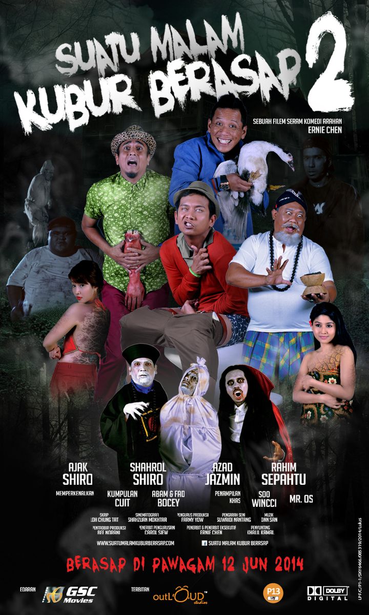 Suatu Malam Kubur Berasap 2 (2014) Poster