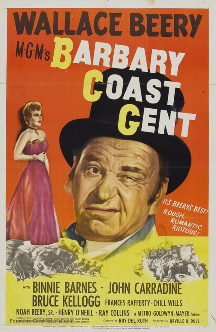 Barbary Coast Gent (1944) Poster