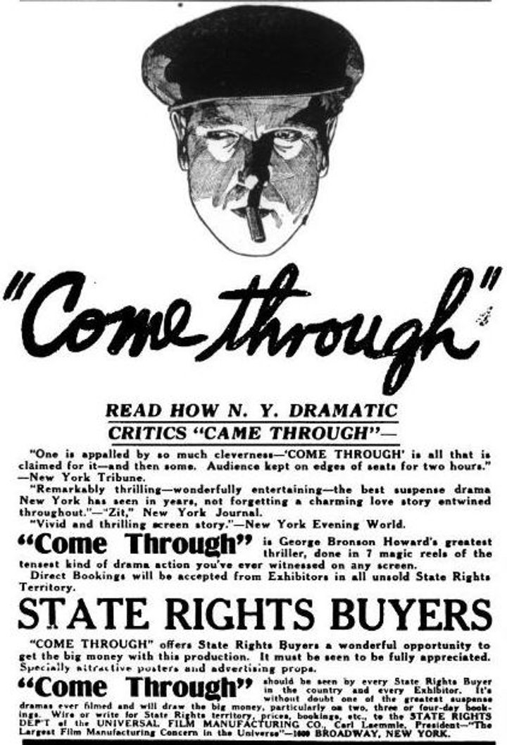 Come Through (1917) Poster