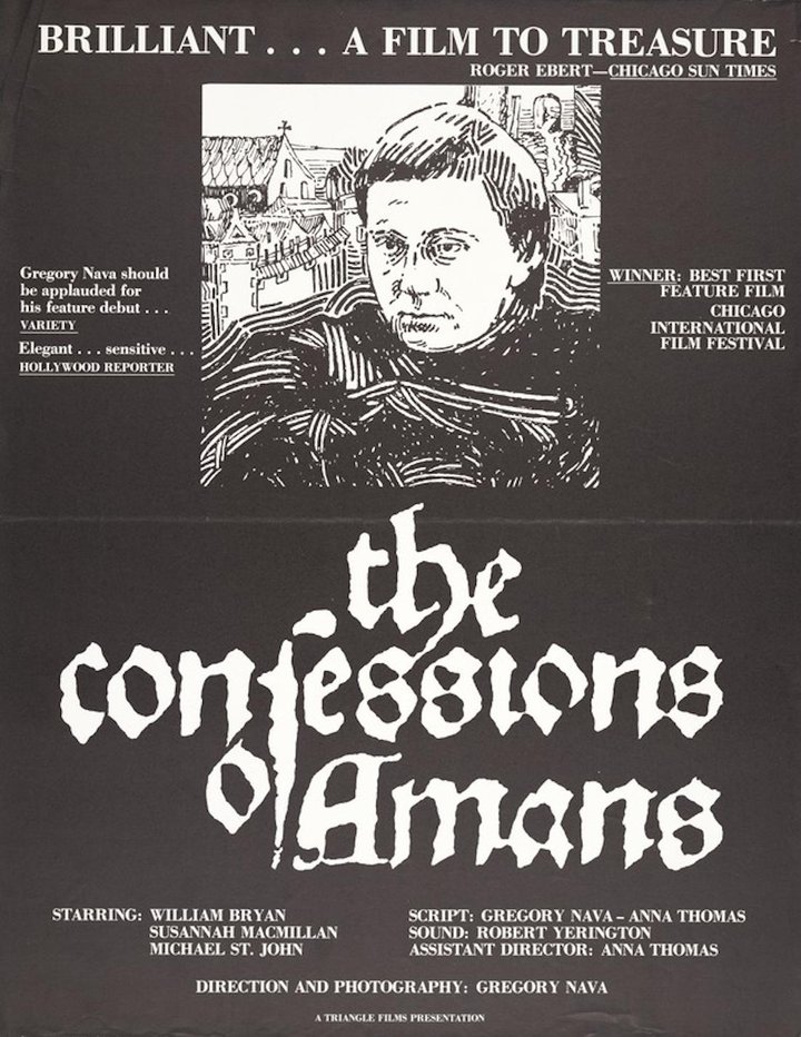 The Confessions Of Amans (1976) Poster